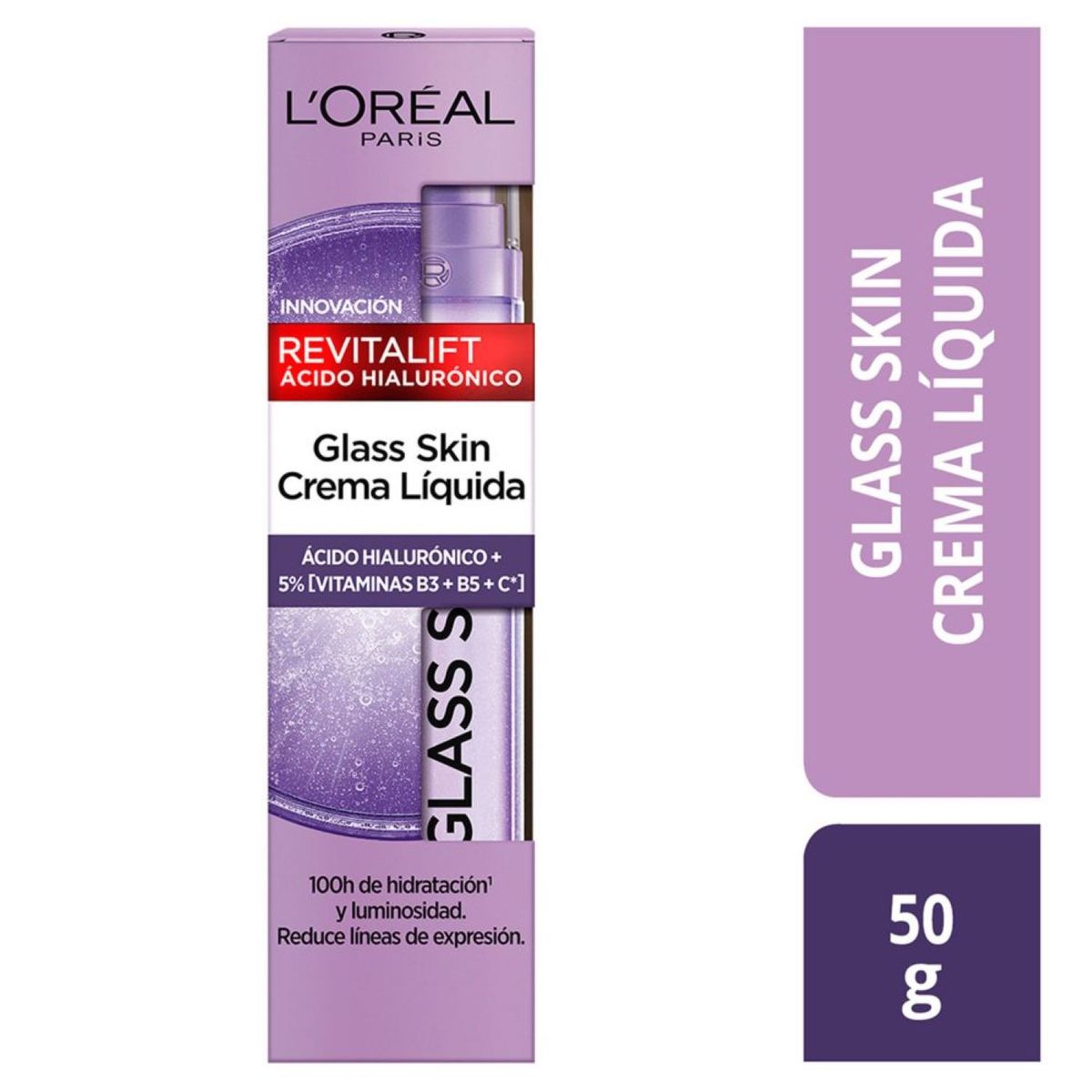 DERMO EXPERTISE - Crema Líquida Glass Skin Revitalift Dermo Expertise 50 gr