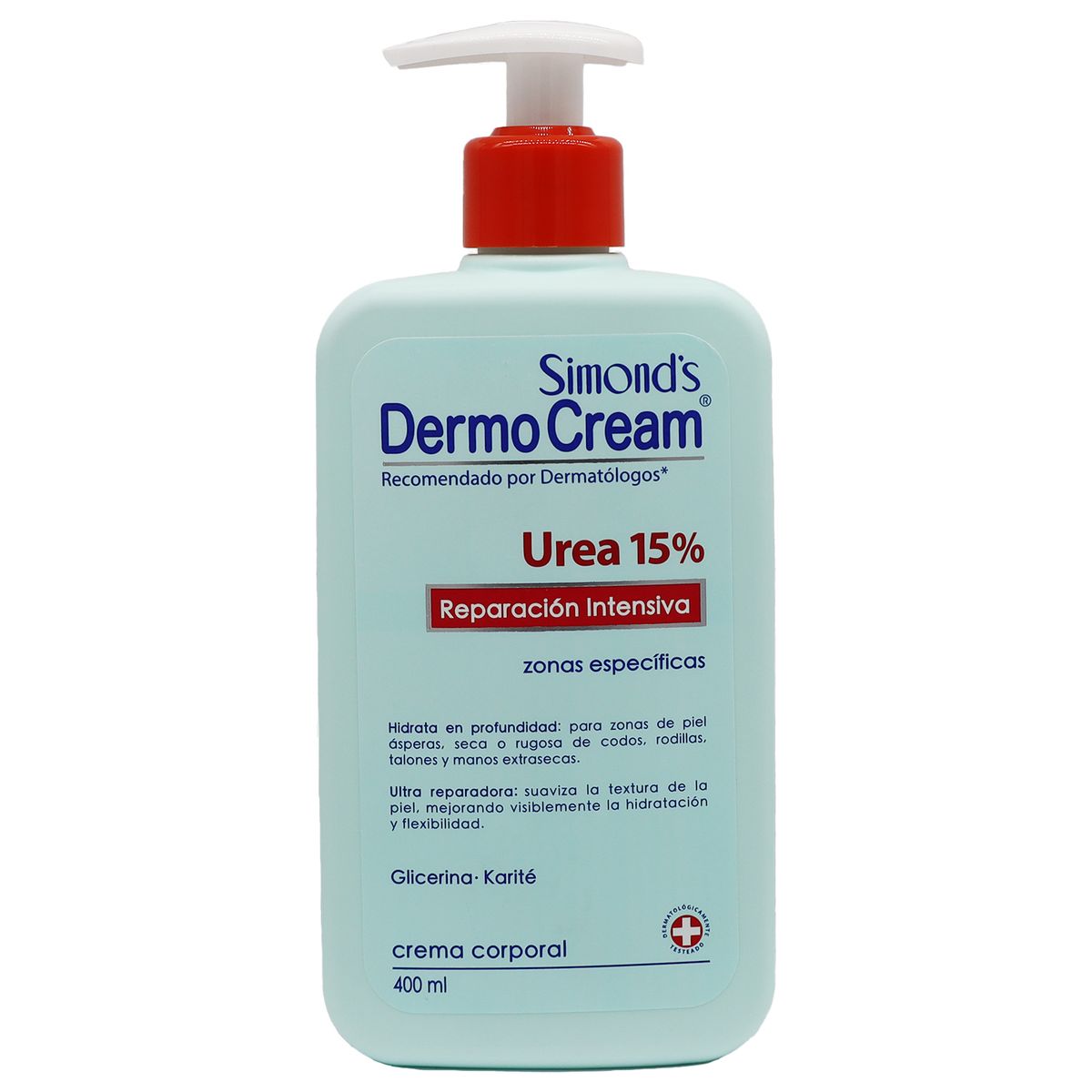 DERMOCREAM - Crema Corporal Reparación Intensiva Urea 15 Dermocream 400 ml