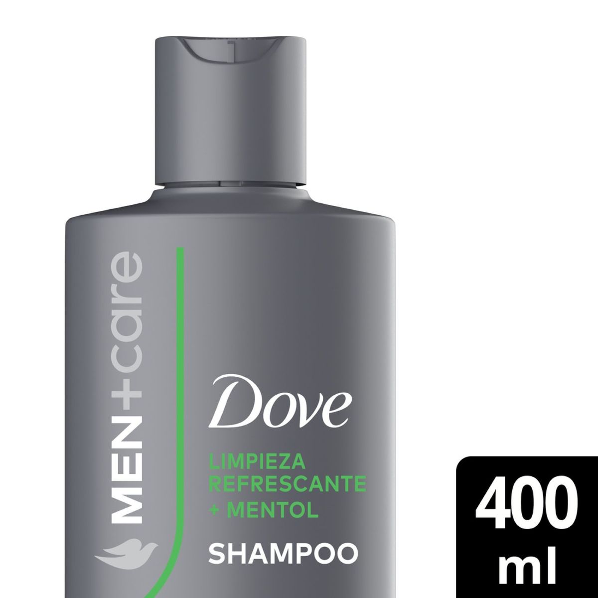 DOVE - Shampoo Limpieza Refrescante + Mentol Dove 400 ml