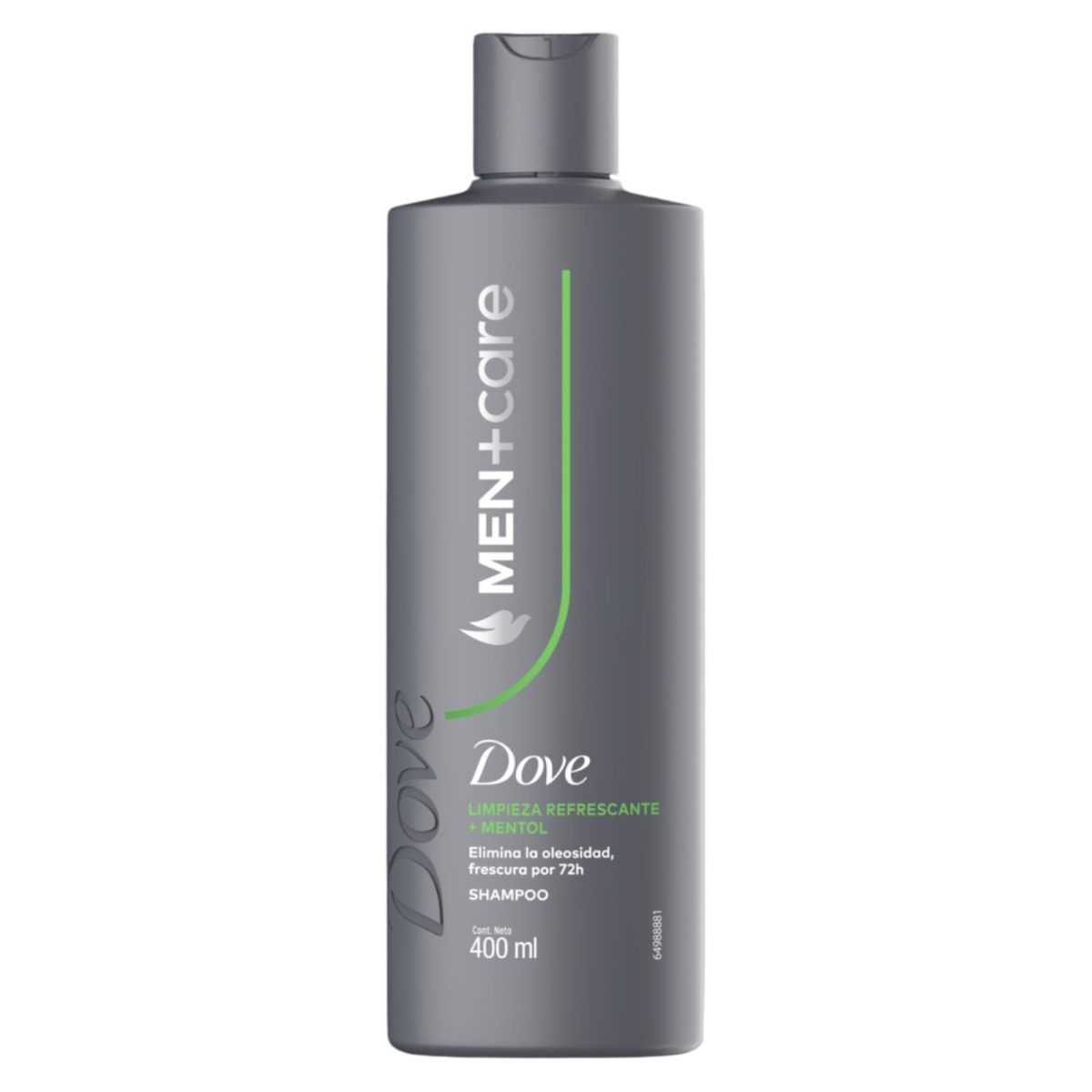 DOVE - Shampoo Limpieza Refrescante + Mentol Dove 400 ml