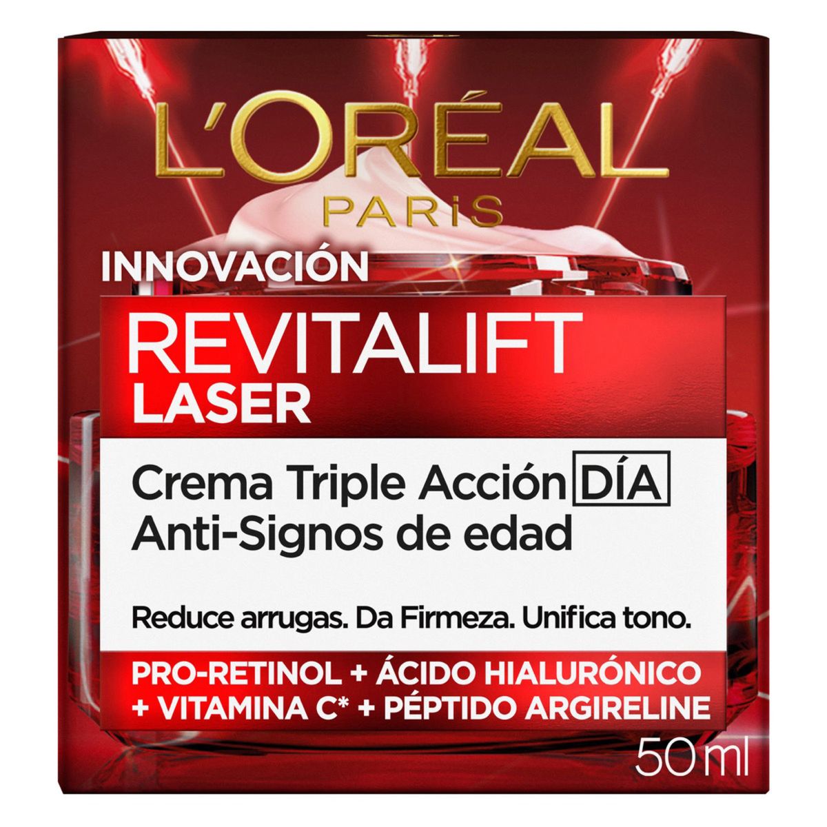 DERMO EXPERTISE - Crema Laser Día Triple Acción Revitalift Dermo Expertise 50 ml