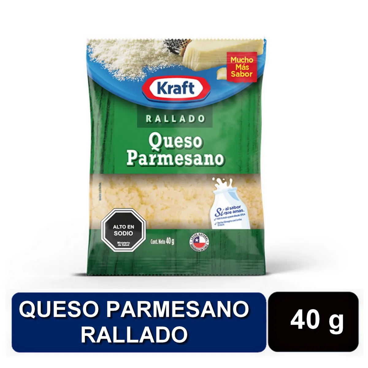KRAFT - Queso Parmesano Rallado 40 gr