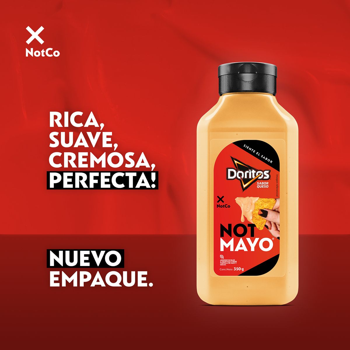 NOT MAYO - Aderezo Vegetal Not Mayo Doritos 350 g