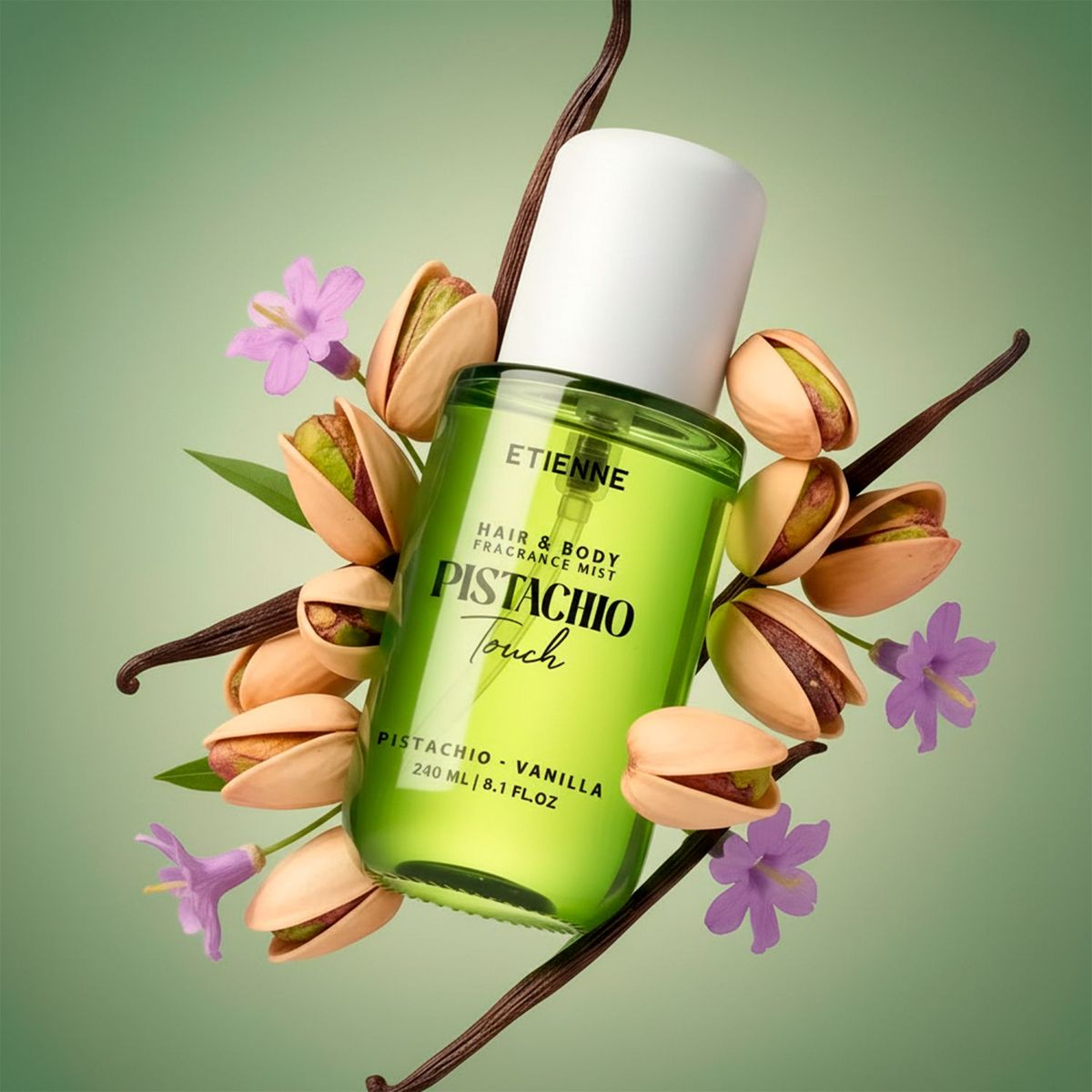 ETIENNE - Fragancia Pistachio Touch Mist Etienne 240 ml