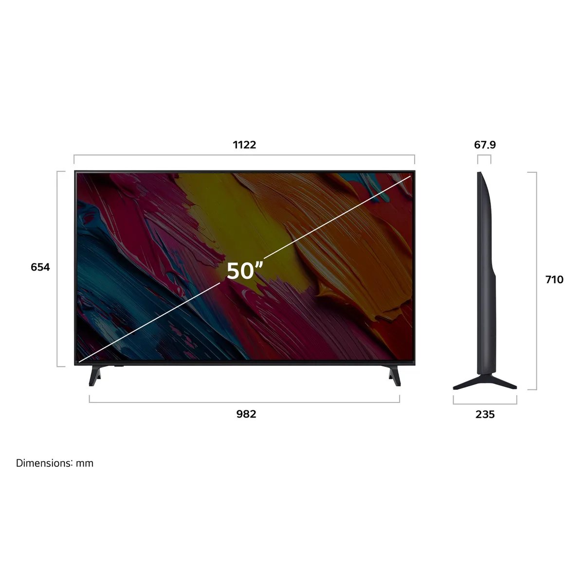 LG - Smart Tv 50 Uhd 50Qned73Asa Magic Remote