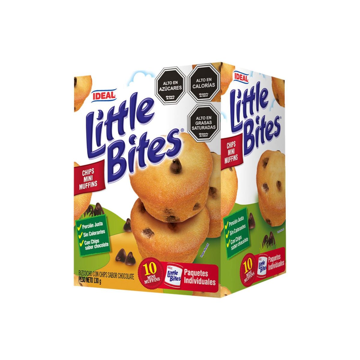 IDEAL - Mini Muffins Chips Chocolate Little Bites 10 un