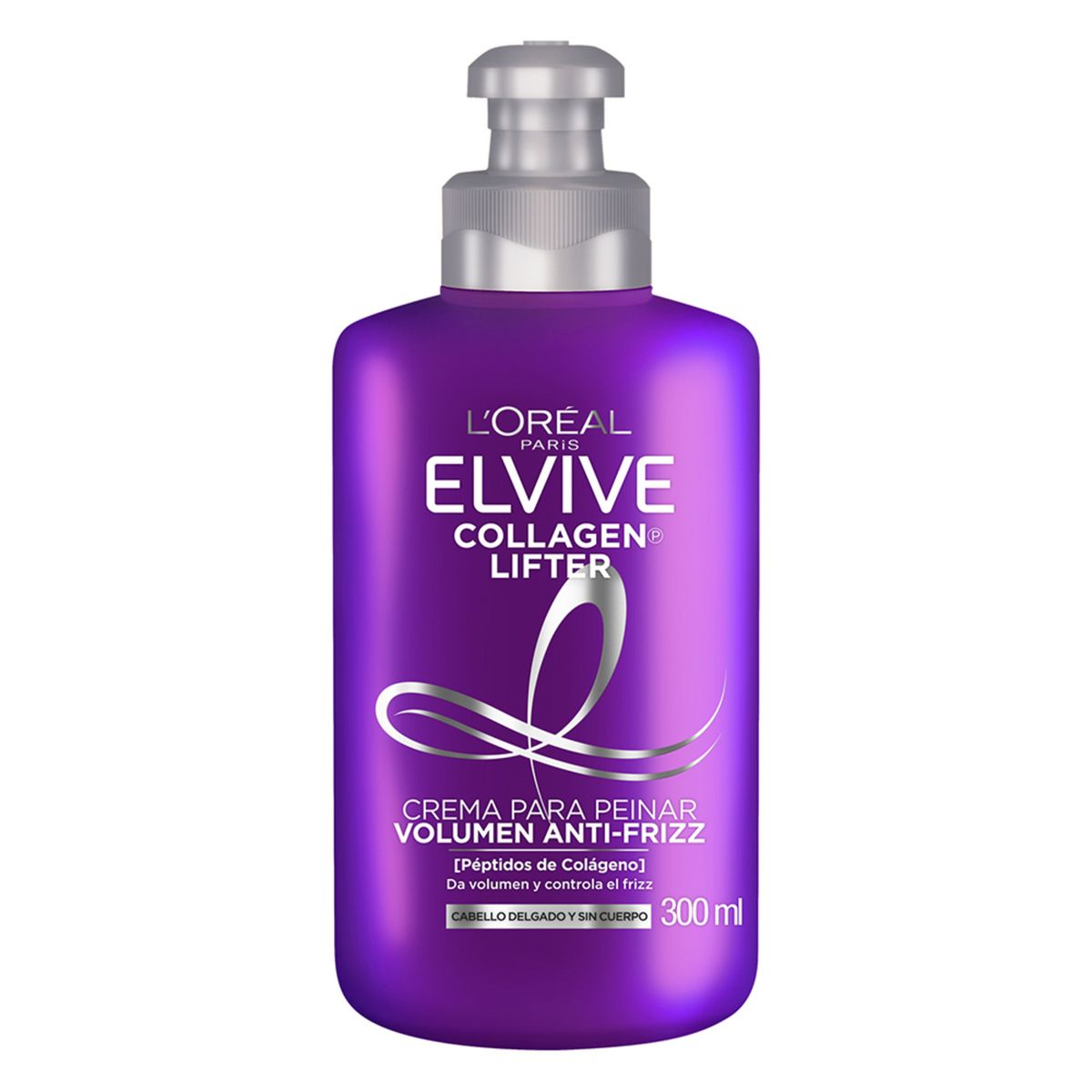 ELVIVE - Crema para Peinar Anti Frizz Colágeno Elvive 300 ml