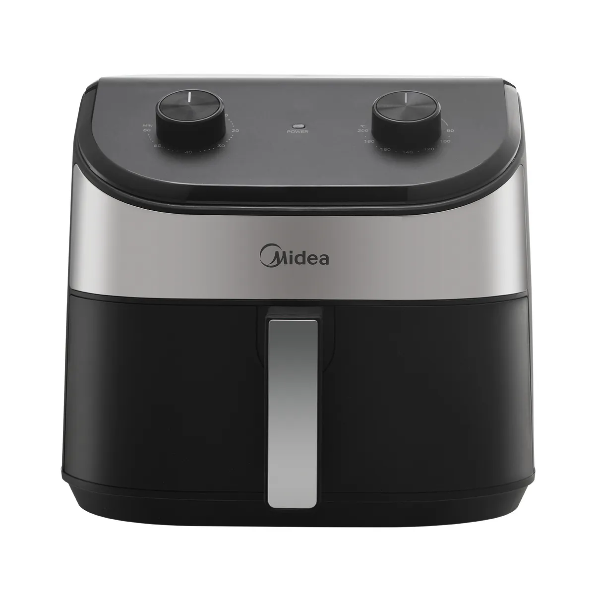 MIDEA - Freidora de Aire 4.5L WIDEMAX MF TN45MBK