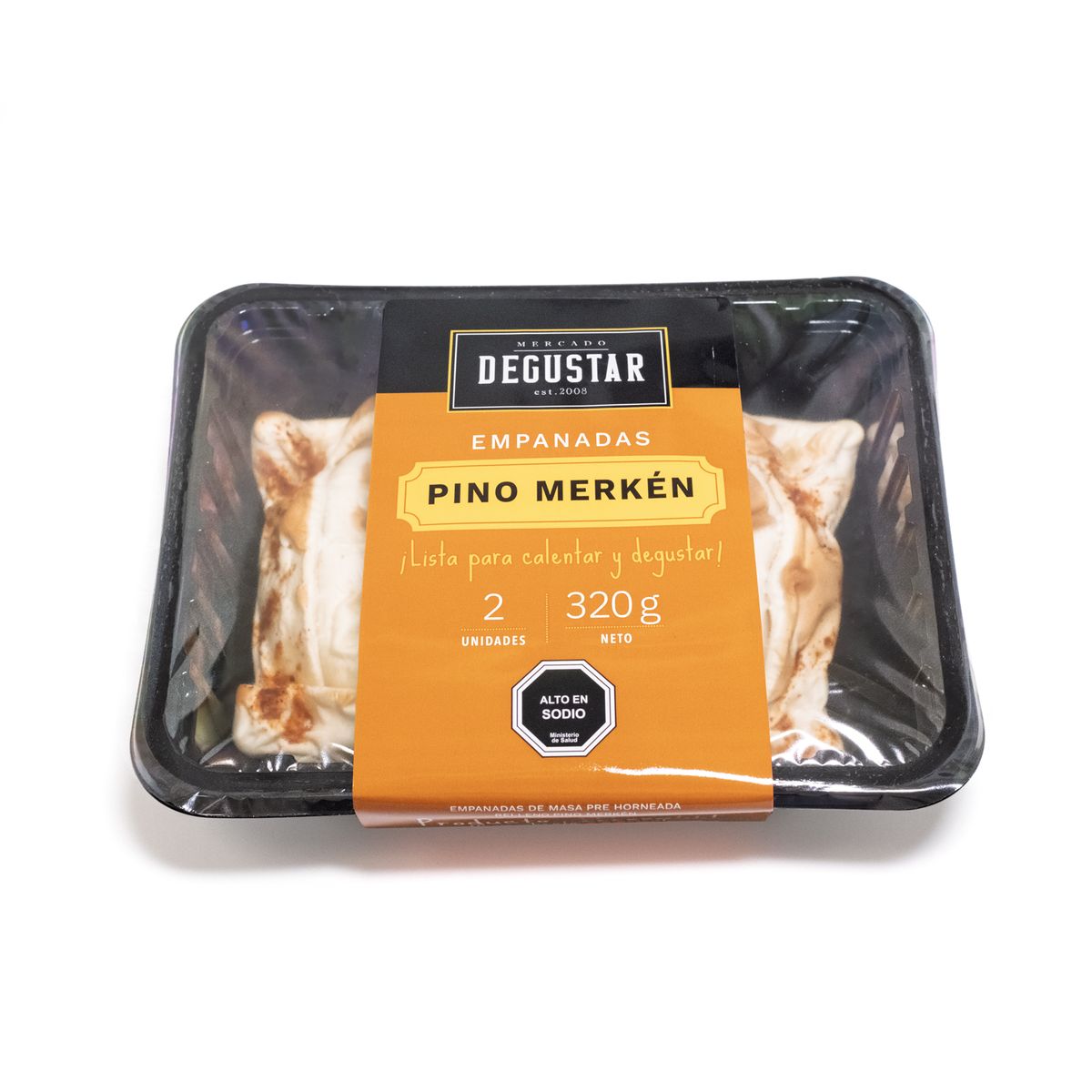 DEGUSTAR - Empanadas Grande de Pino Merkén Degustar 2 un