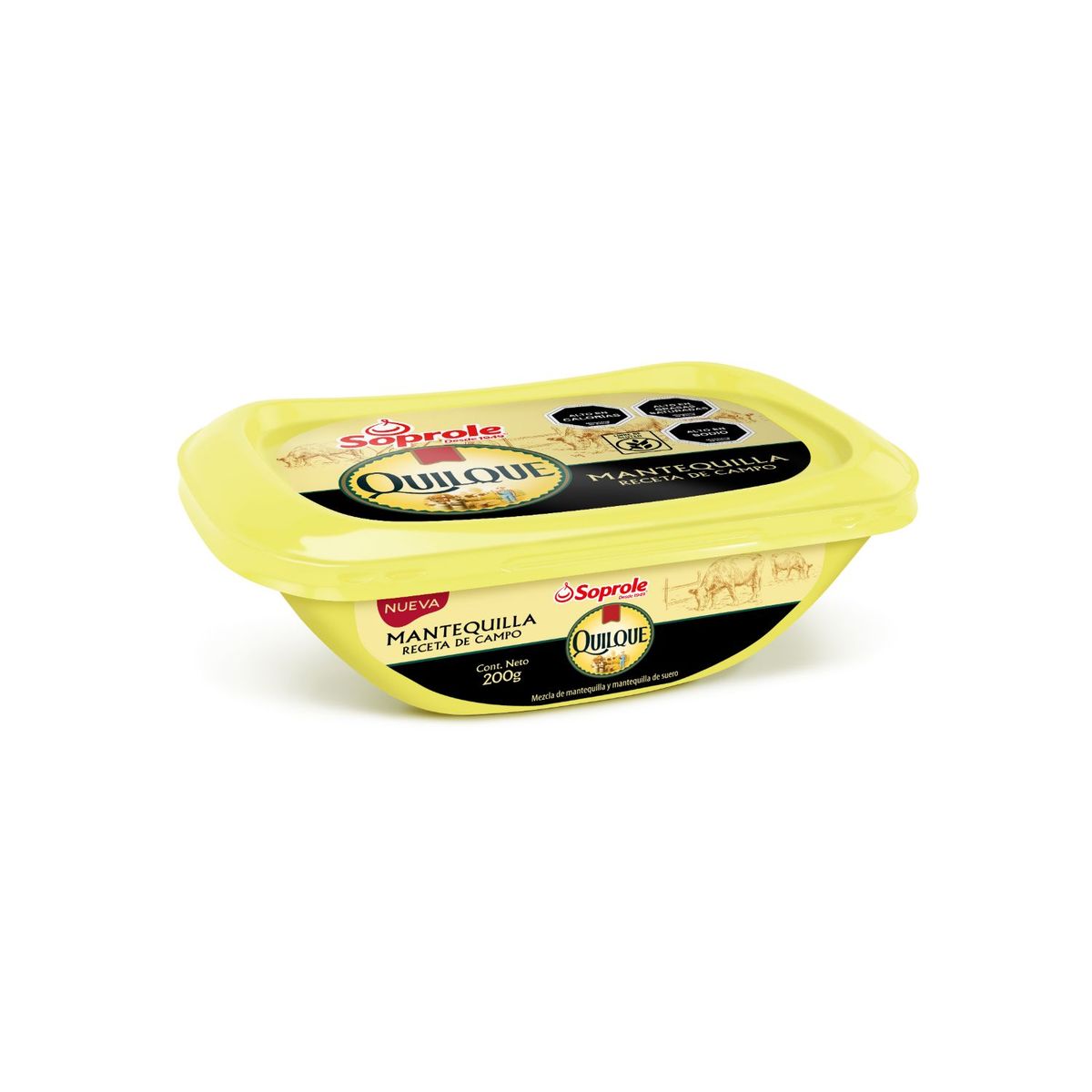 SOPROLE - Mantequilla Quilque Pote Soprole 200 gr