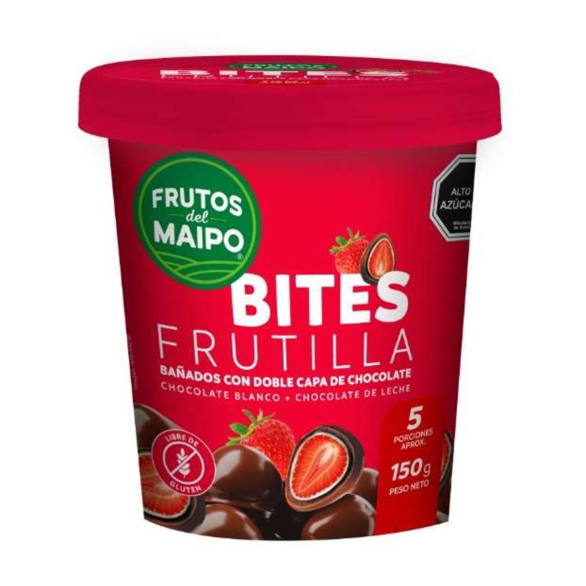 FRUTOS DEL MAIPO - Bites Frutilla Pote Frutos del Maipo 150 gr