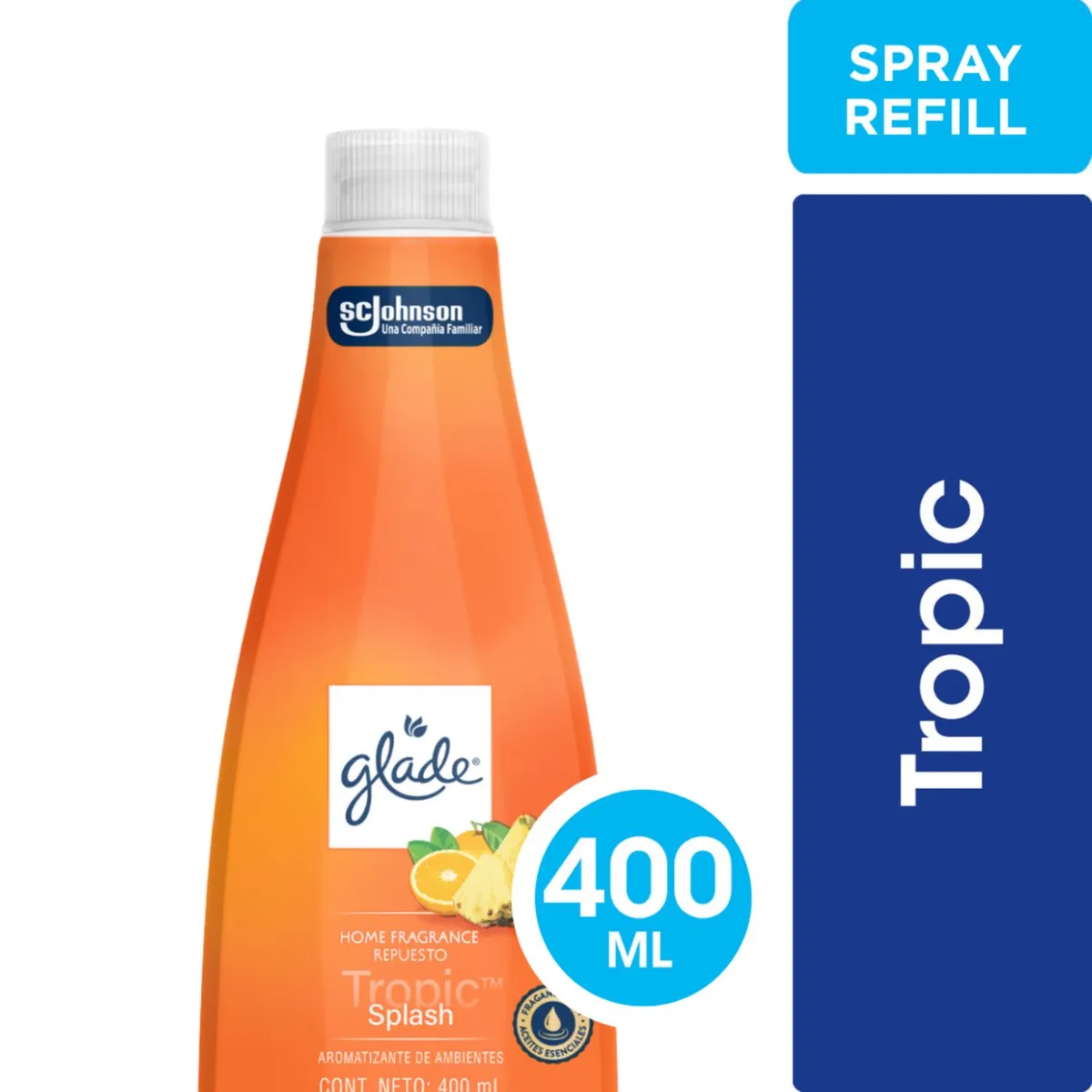 GLADE - AROMATI REPU TROPIC SPLASH GLADE 400ML