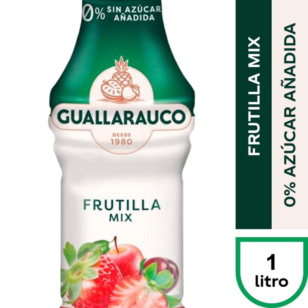 GUALLARAUCO - Néctar Frutilla Mix Sin Azúcar Guallarauco 1 L