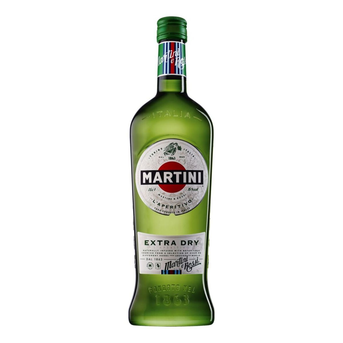 MARTINI - Licor Vermouth Extra Dry Martini 18° 750 ml
