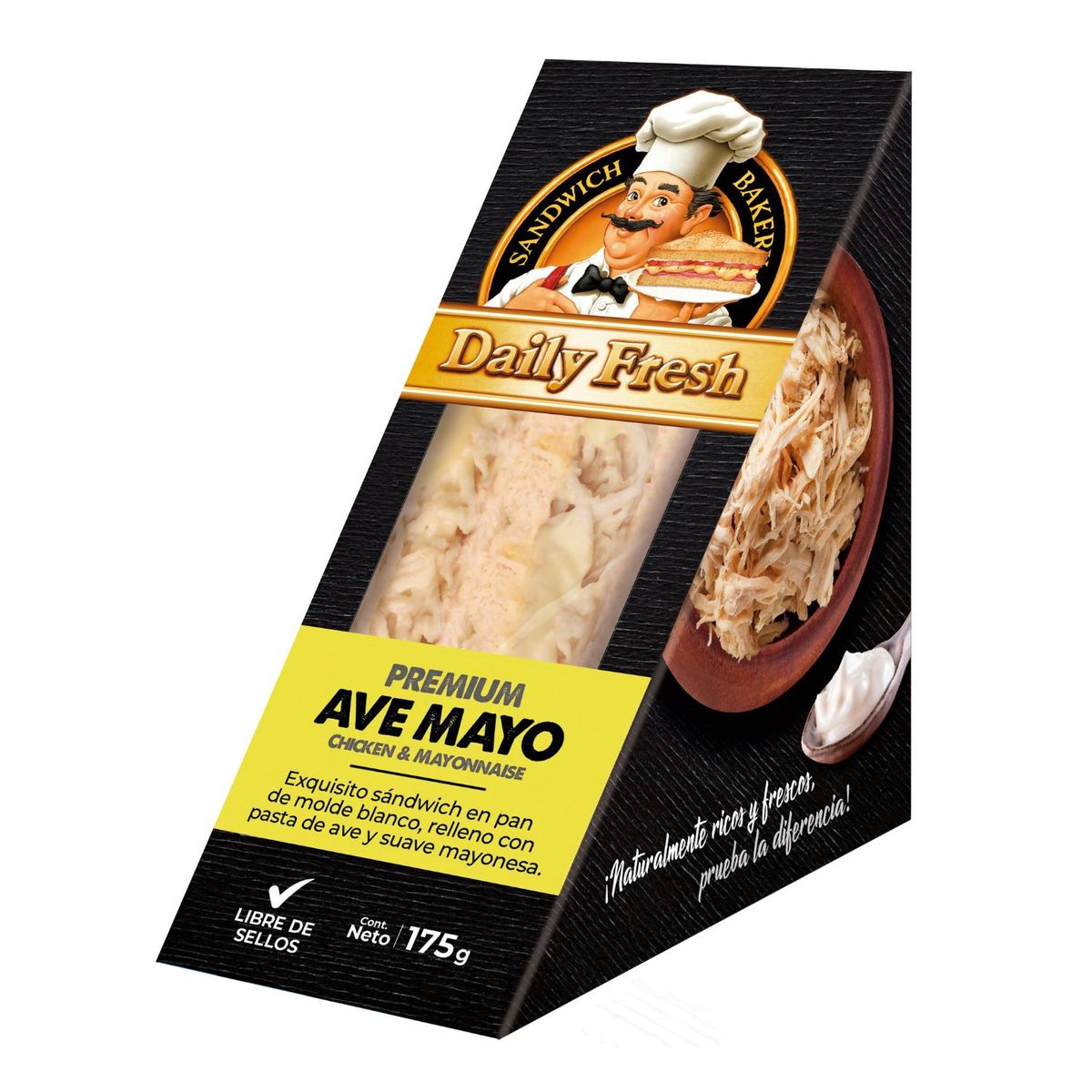 DAILY FRESH - Sandwich Ave Mayo Premium Daily Fresh 175 gr