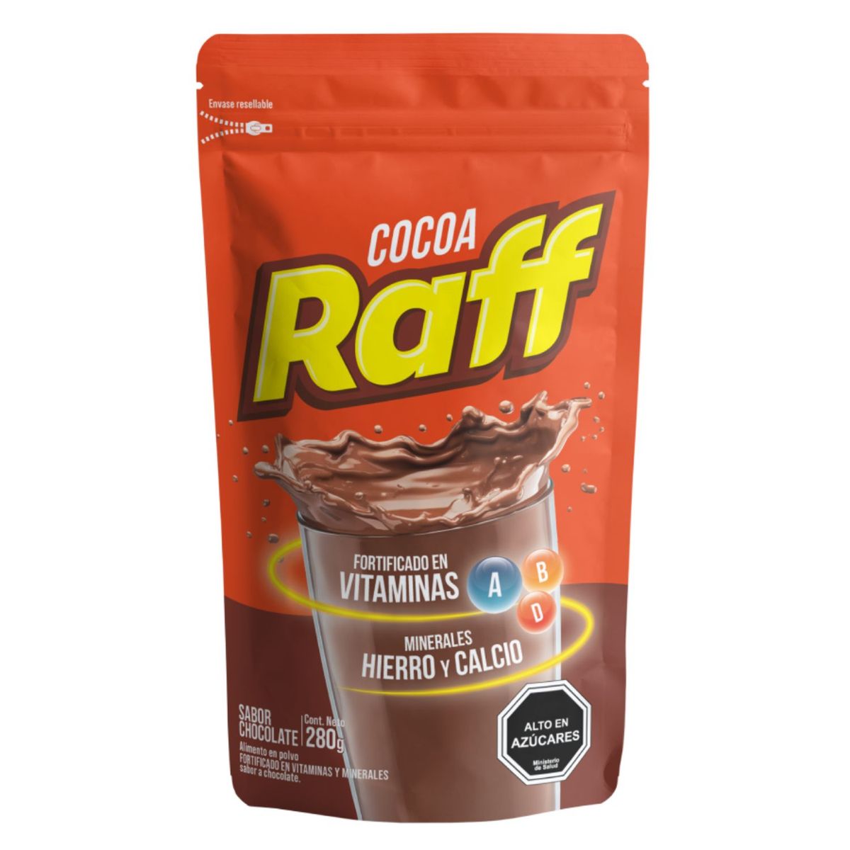 RAFF - Saborizante en Polvo Sabor Chocolate Raff 280 g