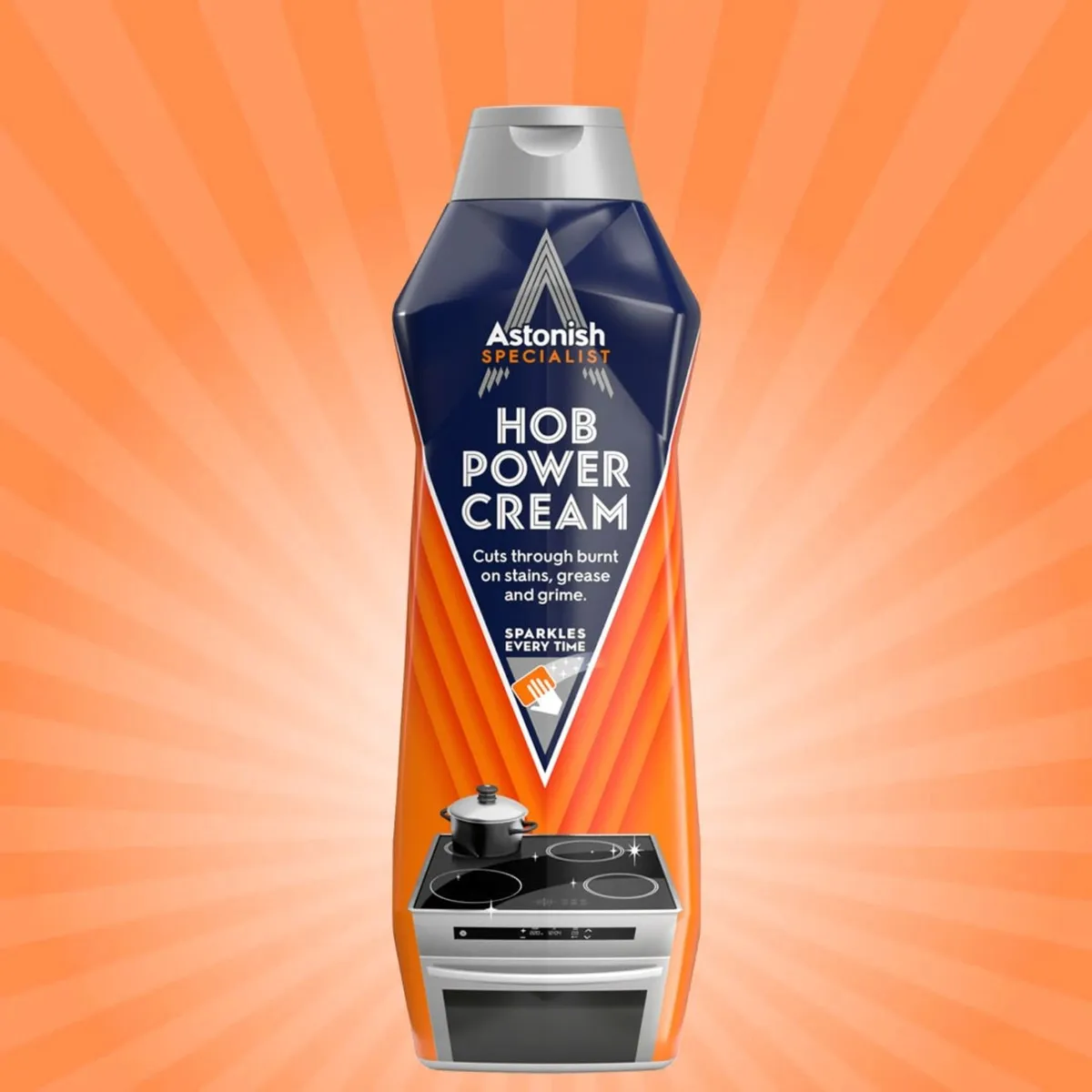 ASTONISH - Limpiador en Crema para Vitrocerámica Refresh Astonish 500 ml