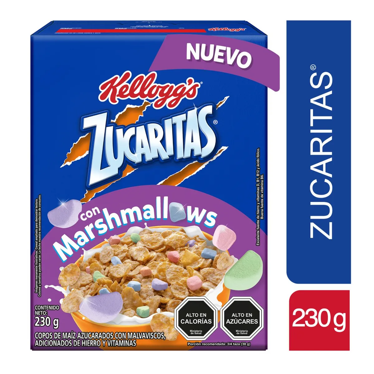KELLOGGS - Cereal Zucaritas con Marshmallows Kelloggs 230 g