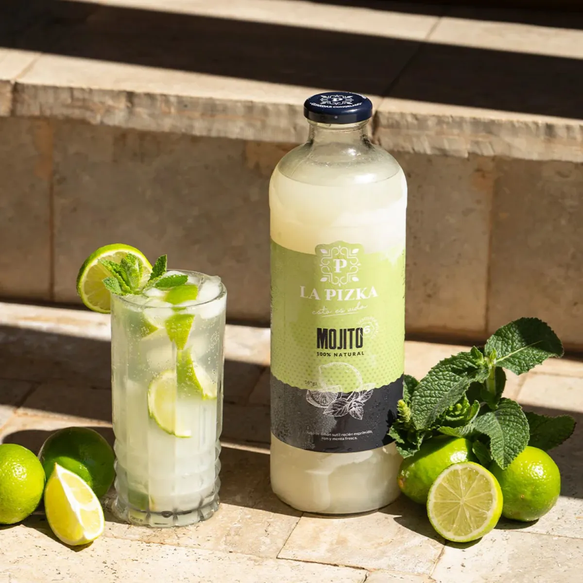 LA PIZKA - Cóctel Mojito La Pizka Congelado 16° 1 L