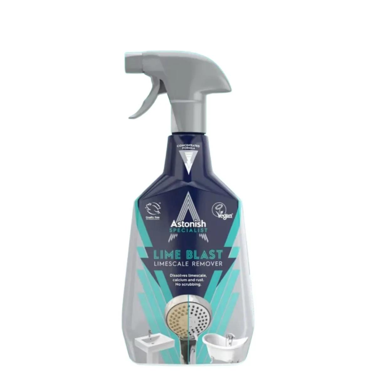 ASTONISH - Limpiador en Spray Quita Sarro y Cal Astonish 750 ml