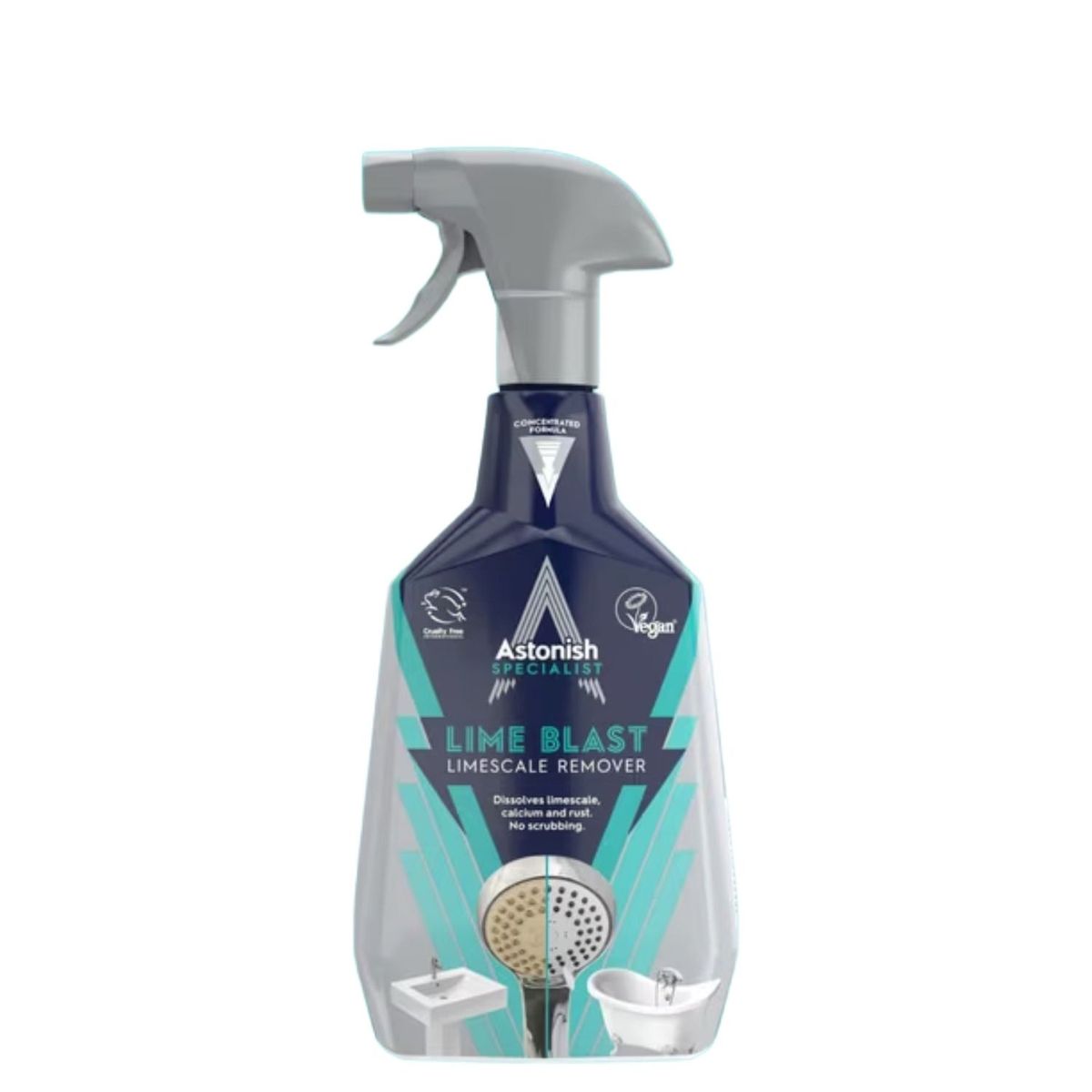 ASTONISH - Limpiador en Spray Quita Sarro y Cal Astonish 750 ml
