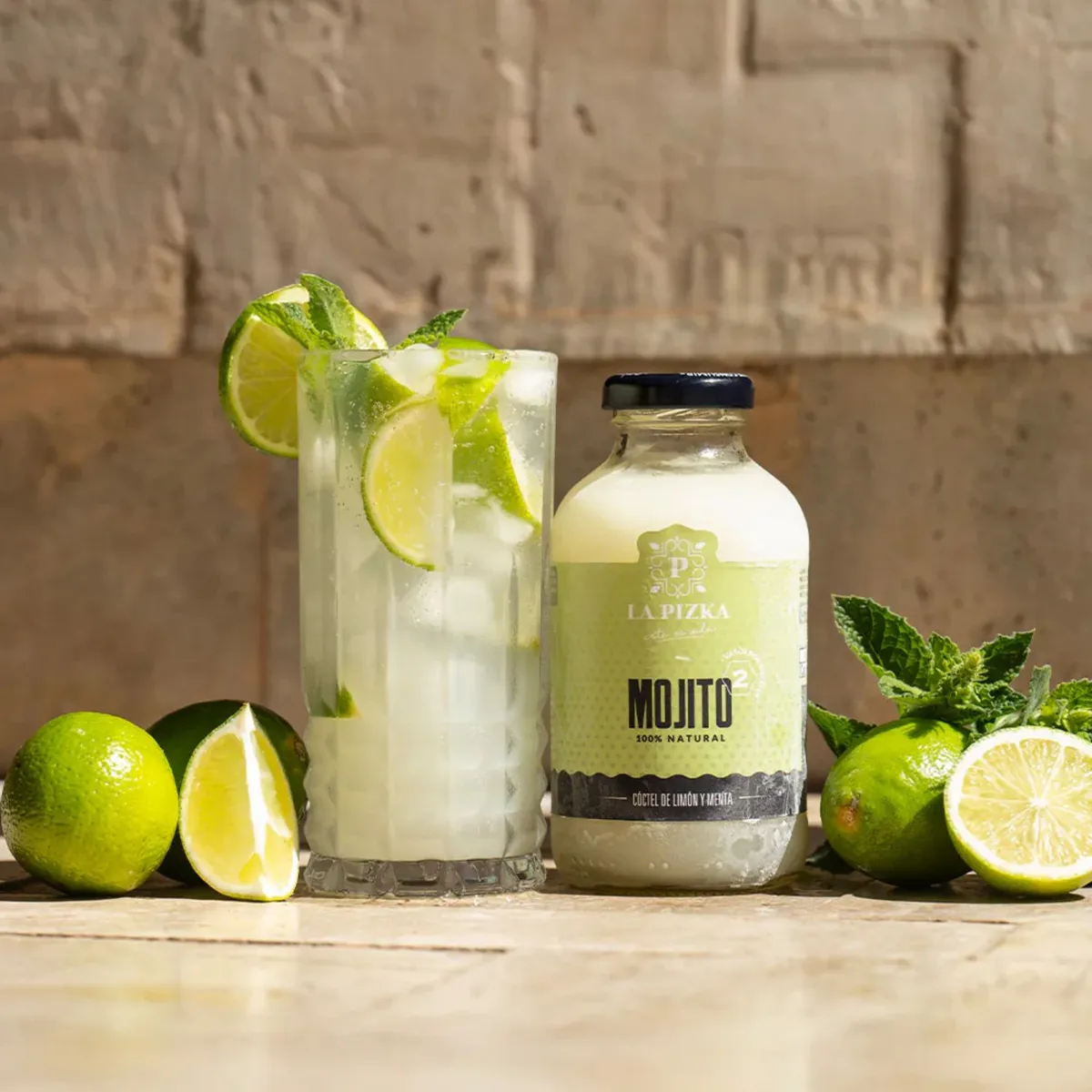 LA PIZKA - Cóctel Mojito La Pizka Congelado 16° 350 ml