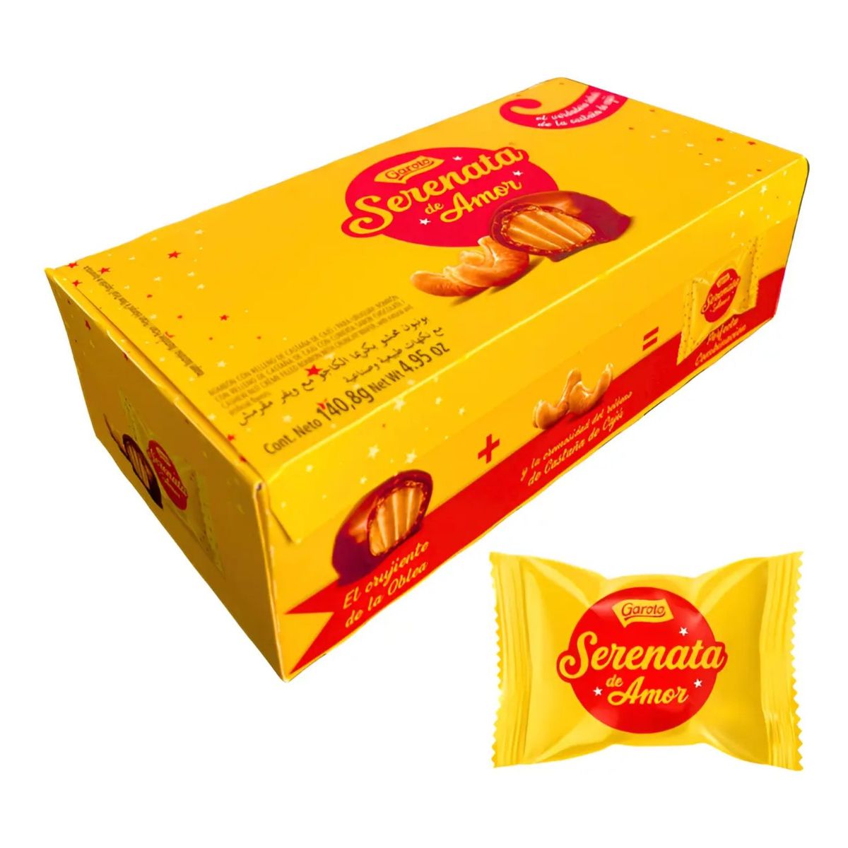 GAROTO - Bombones de Chocolate Serenata de Amor Garoto 140 GR
