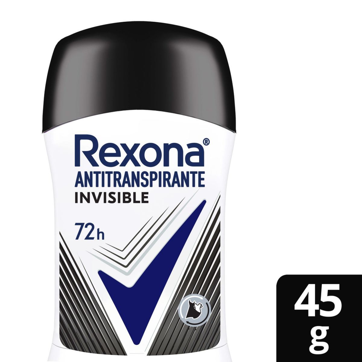 REXONA - Desodorante Antitranspirante Stick Invisible Rexona 45 gr