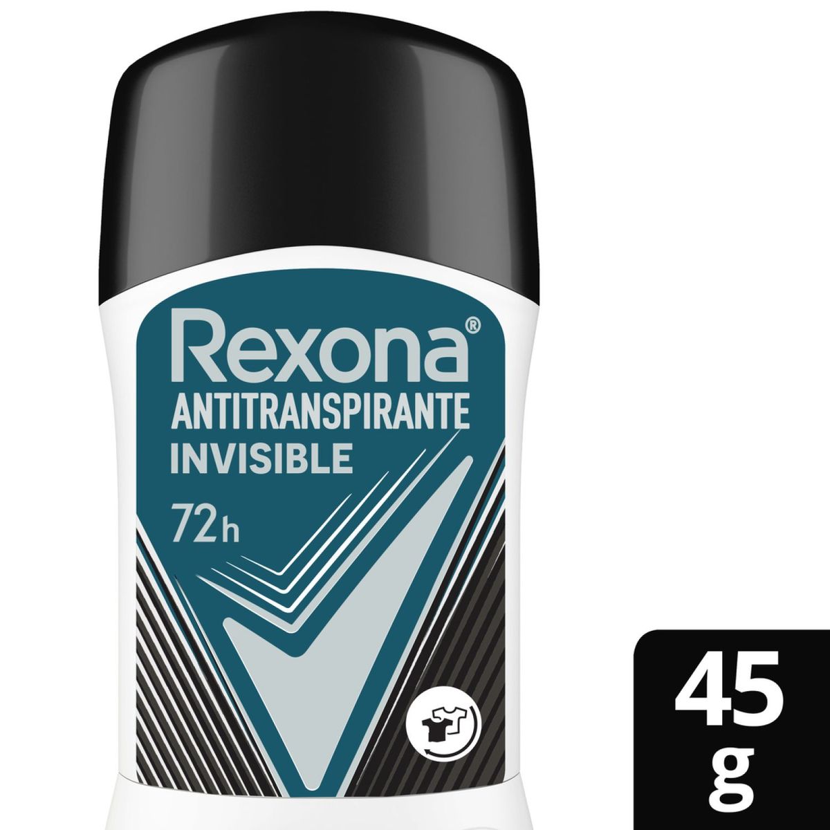 REXONA - Desodorante Antitranspirante Stick Invisible Rexona 45 gr