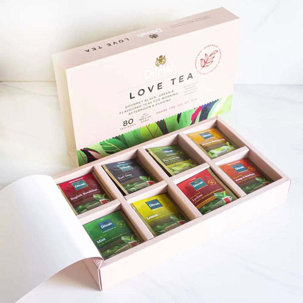 DILMAH - Pack Té Dilmah Gift Love 80 Un