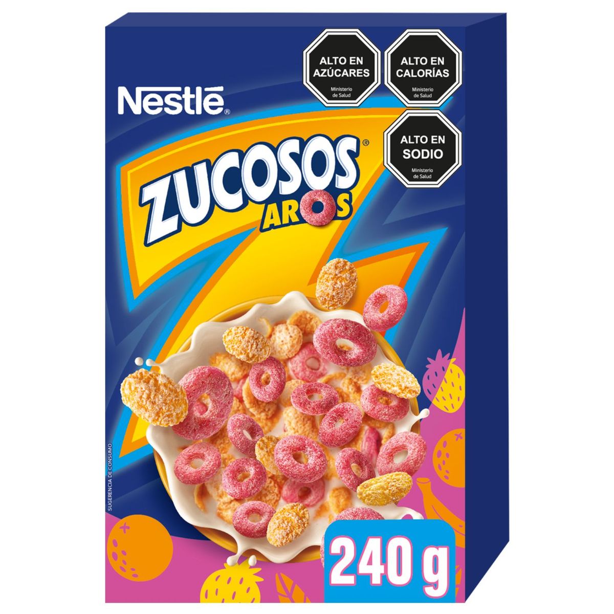 ZUCOSOS - Cereal Zucosos Aros Nestle 240 g