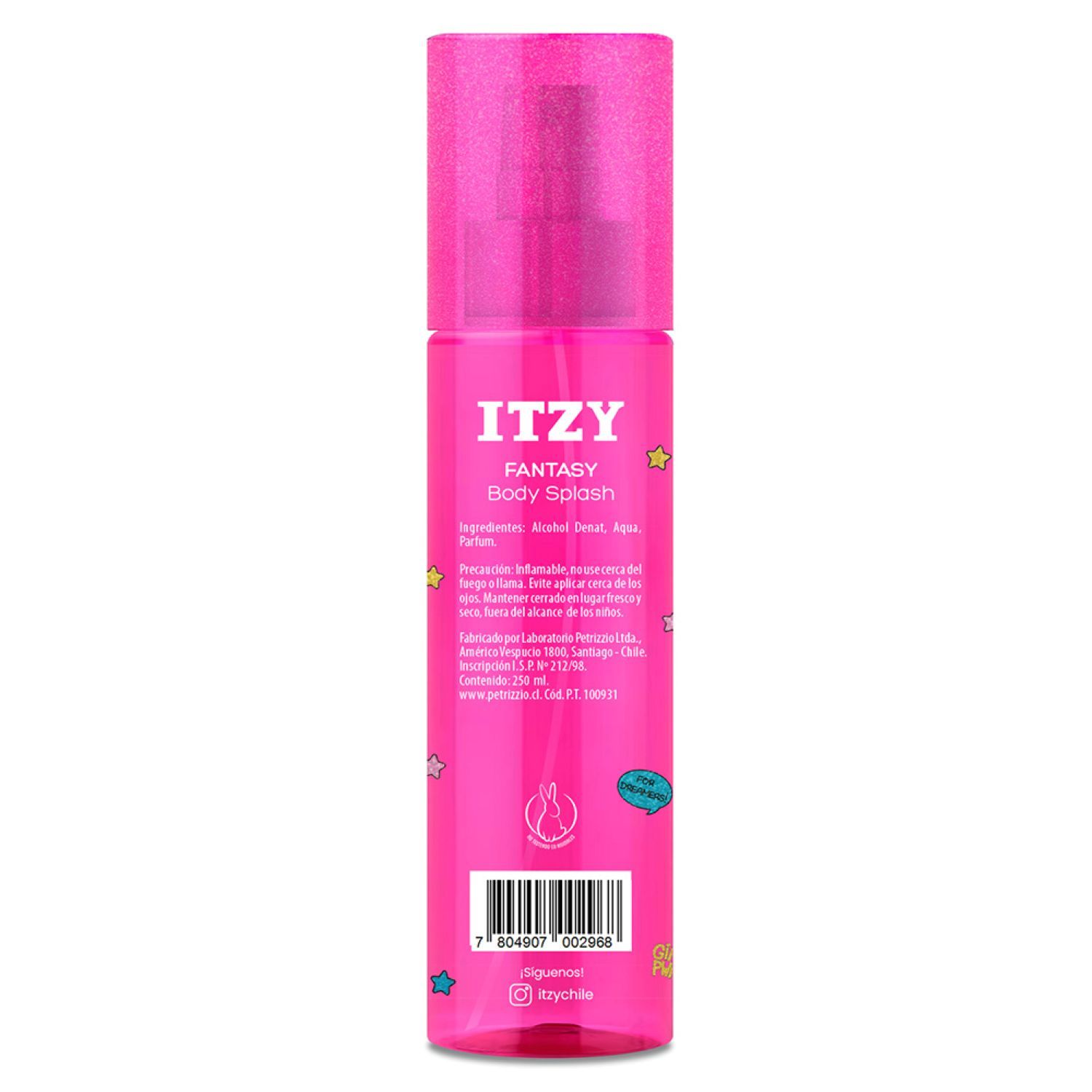 Colonia Body Splash Fantasy Itzy 250 ml | Tottus Chile