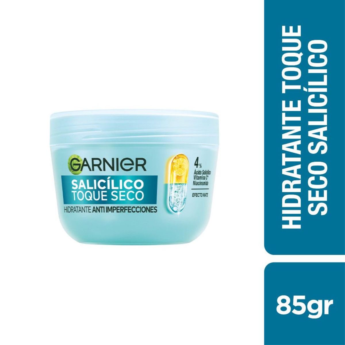  - Crema Hidratante Anti Imperfecciones Salicílico Skin Active Garnier 85 gr