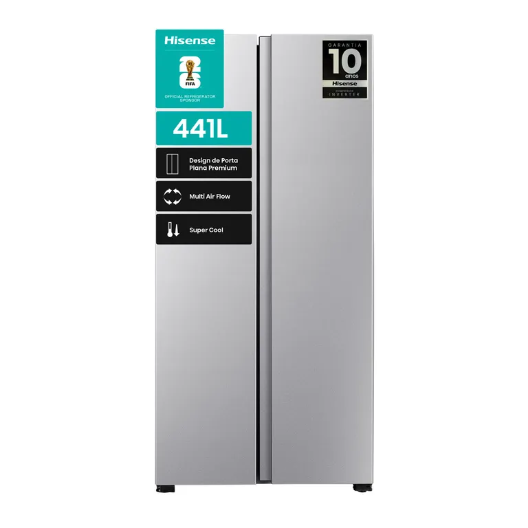 Refrigerador Side By Side No Frost Rs3P428Neda
