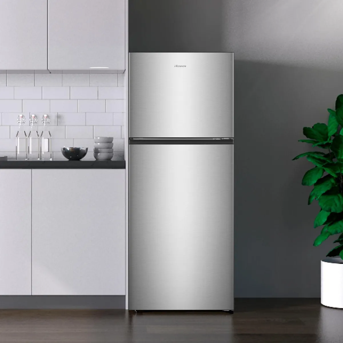 HISENSE - Refrigerador Top Mount No Frost 382 Litros RT488N4ASU1 Hisense