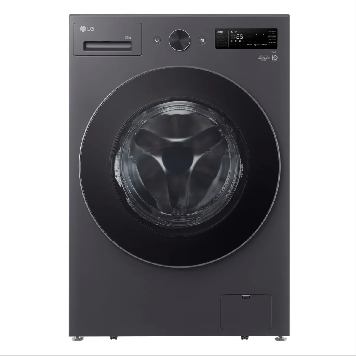 LG - Lavadora Carga Frontal 20Kg Wm20Egntspg