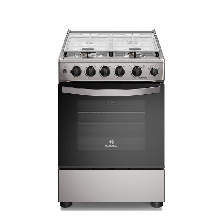 MADEMSA Cocina Gas 4 Platos FM4PSC Inox