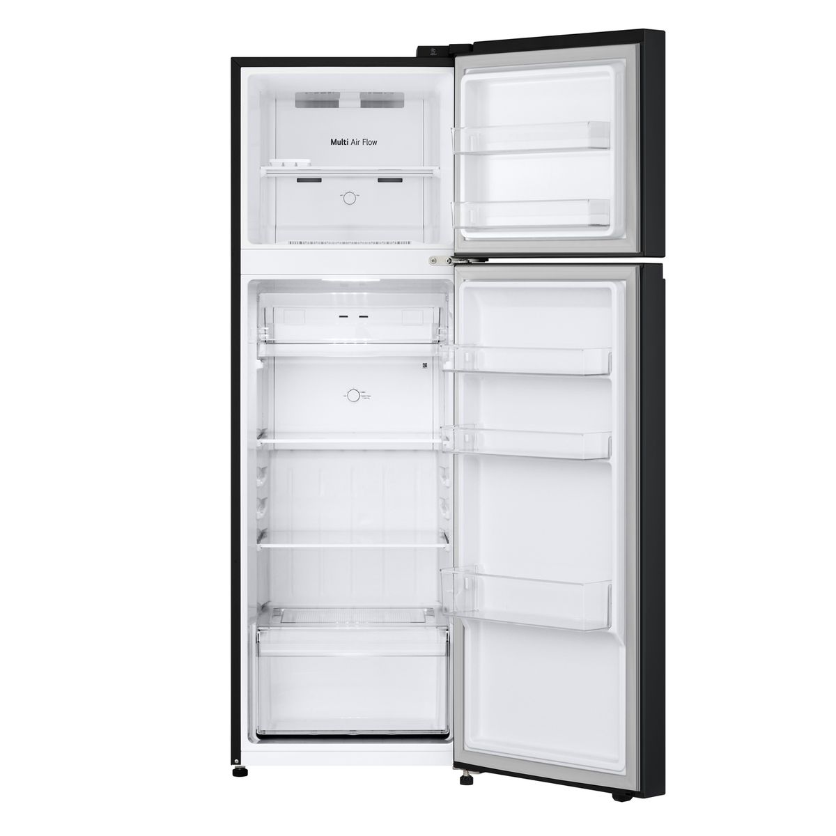 LG - Refrigerador Top Freezer Negro 266 VT27BPM
