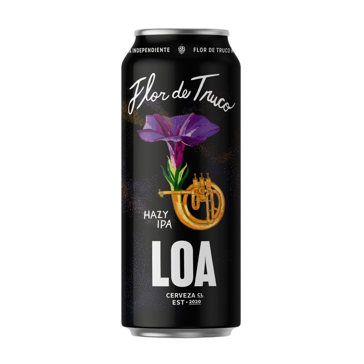 LOA - Cerveza Loa Flor de Truco Hazy Ipa Lata 6° 470 ml