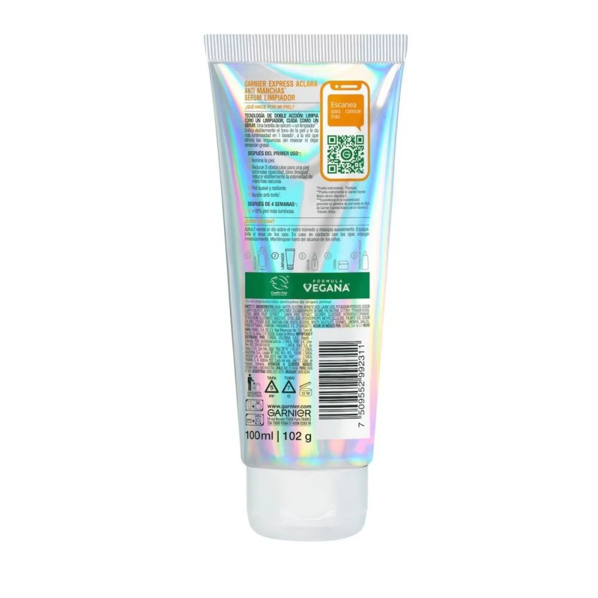  - Serum Limpiador Express Aclara Anti Manchas Garnier 100 ml