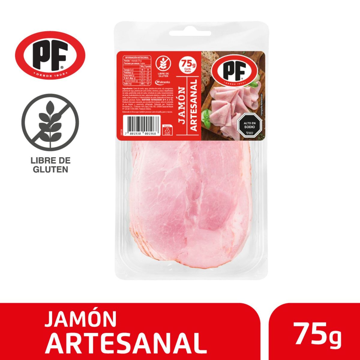 PF - Jamón Artesanal PF 75 gr