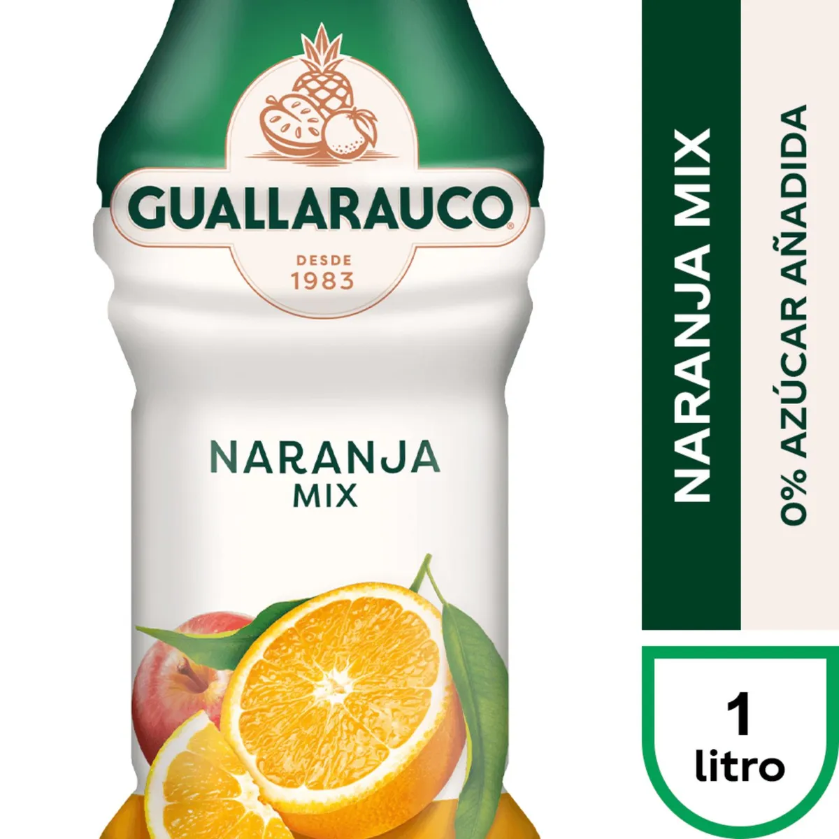 GUALLARAUCO - Jugo de Naranja Mix Sín Azúcar Guallarauco 1 L