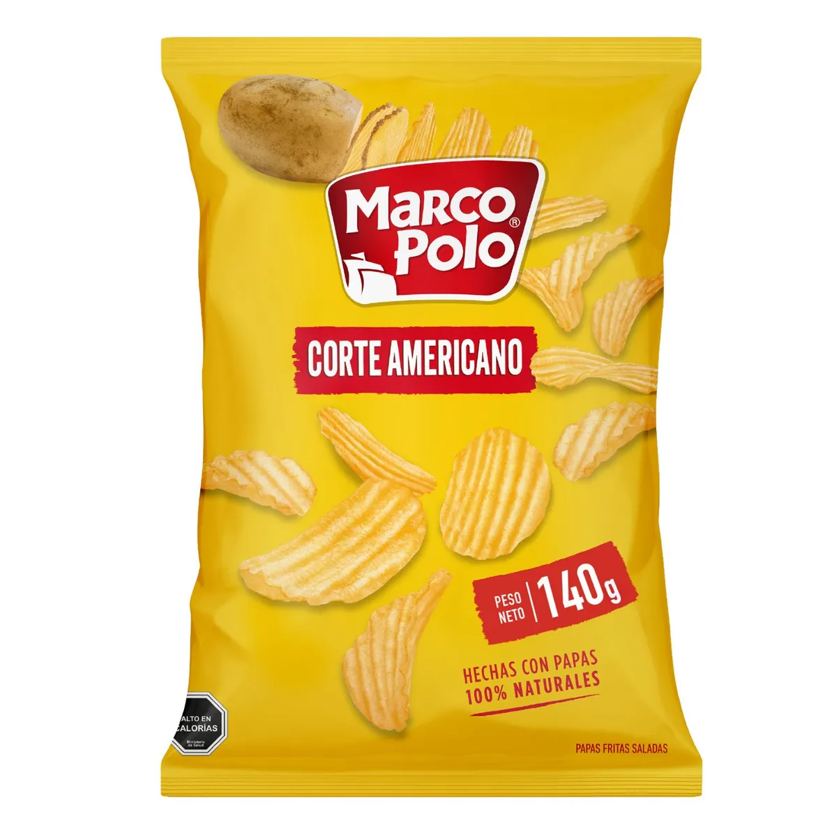 MARCO POLO - Papas Fritas Corte Americano Marco Polo 140 gr