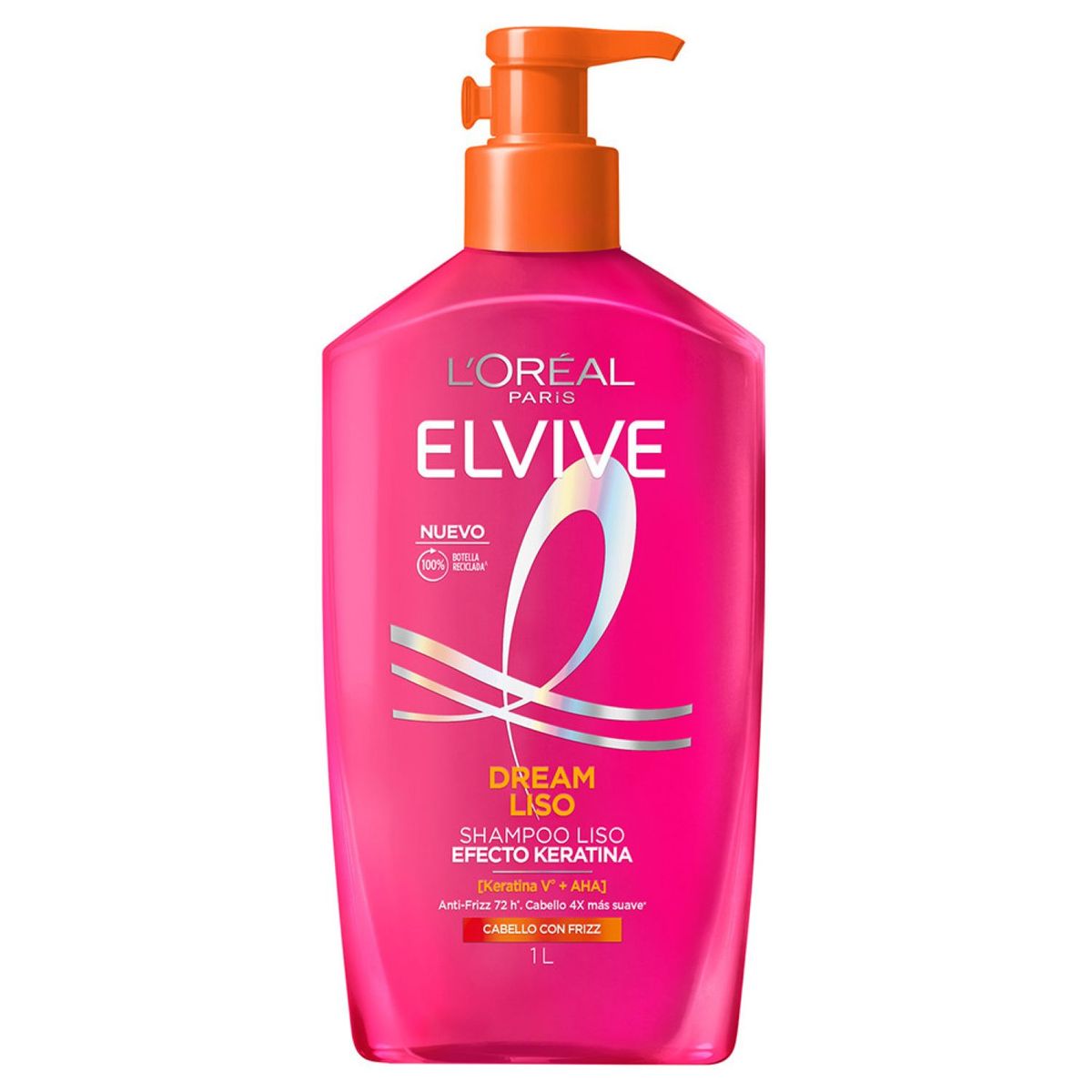 ELVIVE - Shampoo Dream Liso Keratina Elvive 1 lt