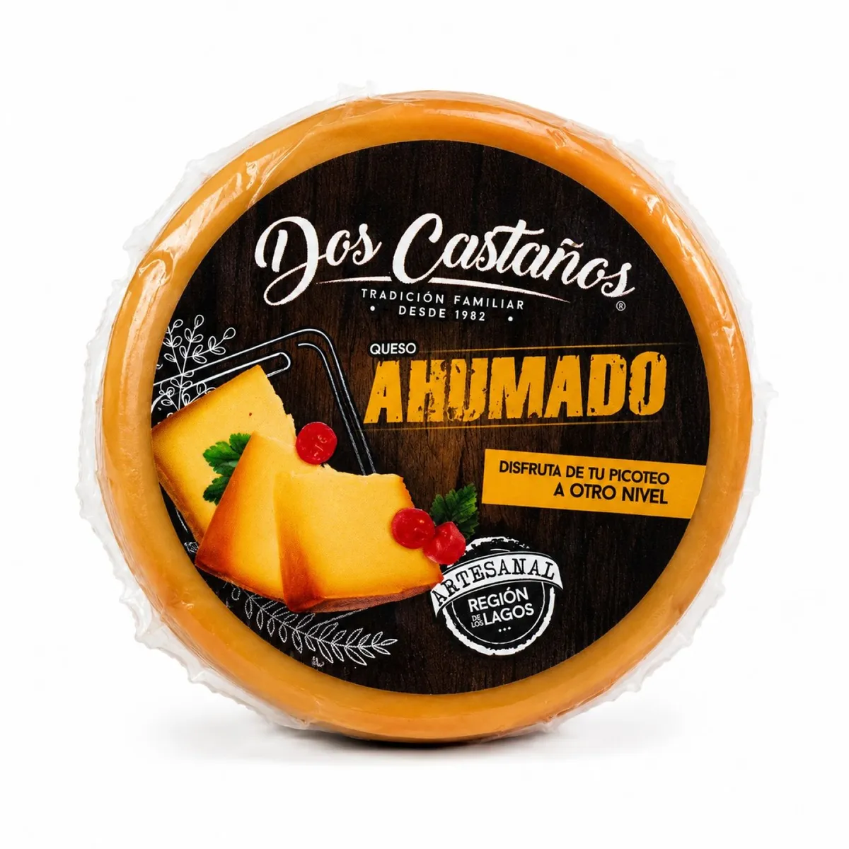 DOS CASTAÑOS - Queso Ahumado Trozo Dos Castaños 150 gr