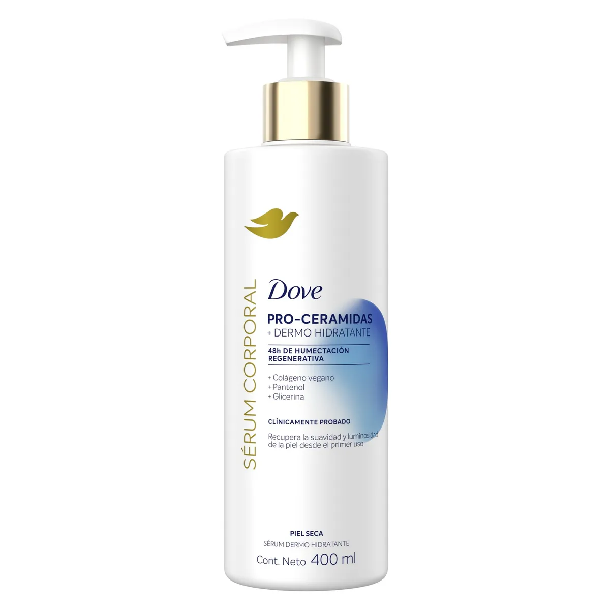 DOVE - Sérum Corporal Pro Ceramidas Dermo Hidratante Dove 400 ml