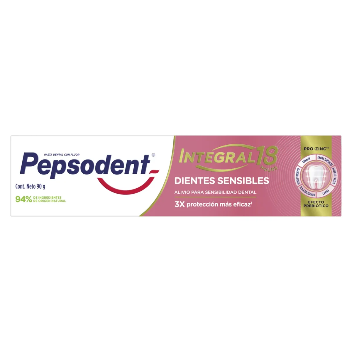 PEPSODENT - Paste de Dientes Sensibles Integral 18 Pepsodent 90 gr