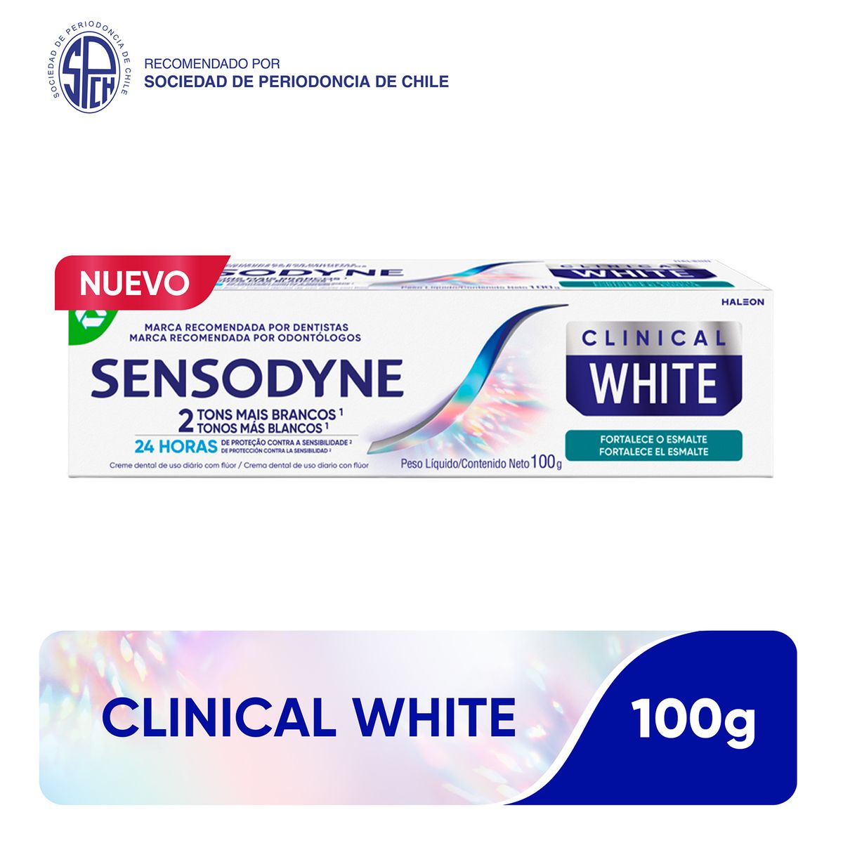 SENSODYNE - PASTA DIENTES CLIN WHITE BLANQU 100G