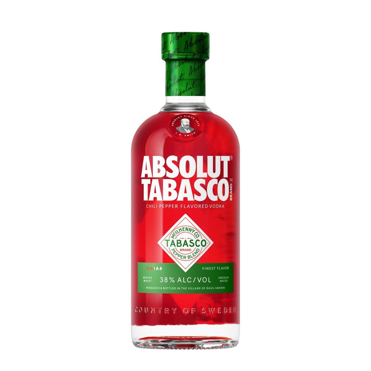 ABSOLUT - Vodka Absolut Tabasco 38° 750 ml