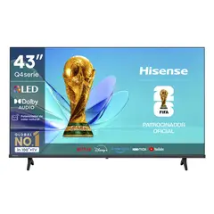 HISENSE - Smart Tv 43 QLED FHD 43Q4SV